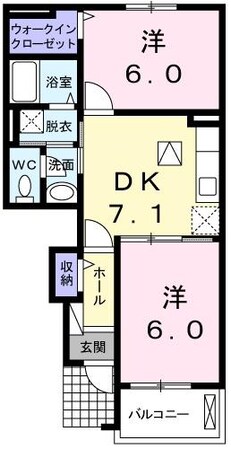 ピュアシスの物件間取画像